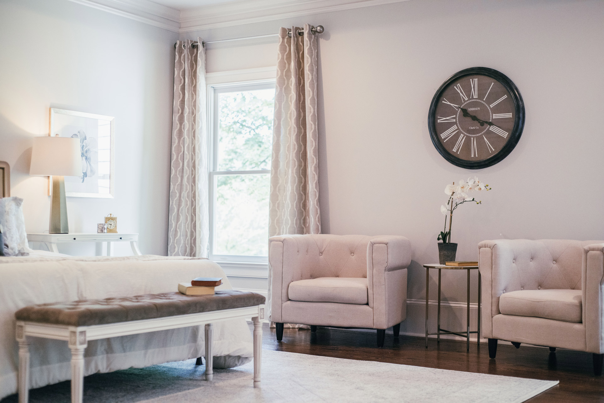 Polished peach vacant home staging Brookhaven